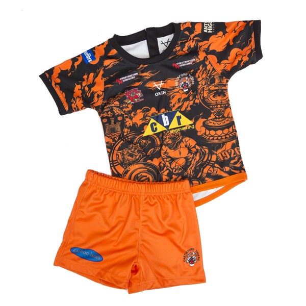 Castleford Tigers Official Kit Elite Pro Sports