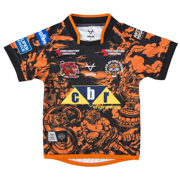 Castleford Tigers Official Kit Elite Pro Sports