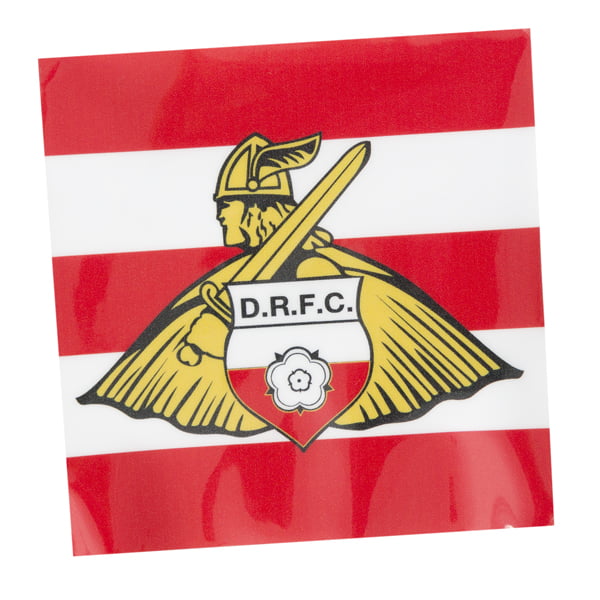 Doncaster Rovers Car Stickers Square Elite Pro Sports