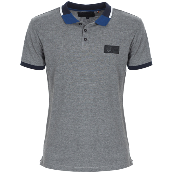 Gloucester Rugby Premium Clyde Polo Grey - Elite Pro Sports