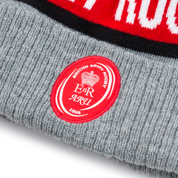 Army Rugby Union 2023 Text Bobble Hat - Elite Pro Sports