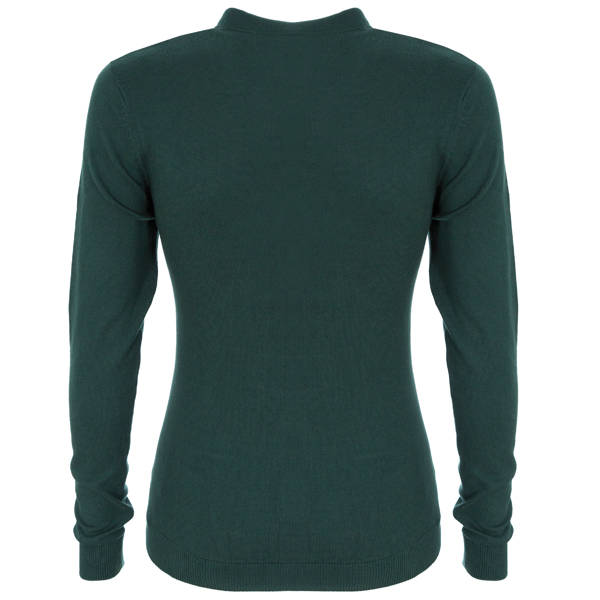 Castleford Tigers Premium Ditchling LS Polo Green - Elite Pro Sports