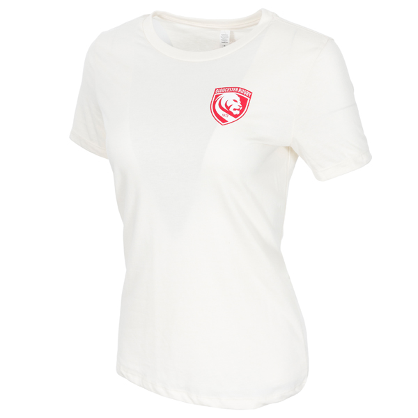 Gloucester Rugby Elli Relaxed Fit Tee Natural - Elite Pro Sports