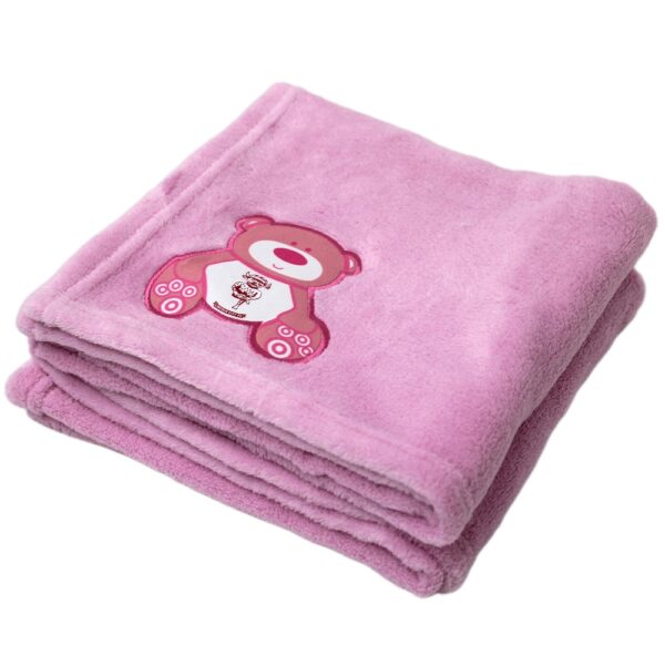 Lincoln City Baby Blanket Pink