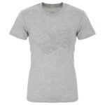 Leeds Rhinos Embossed Grey Marl Tee