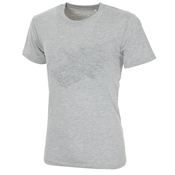 Leeds Rhinos Embossed Grey Marl Tee - Elite Pro Sports