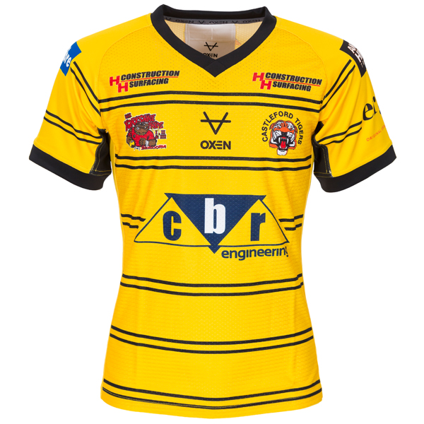Polo CASTLEFORD TIGERS (XL) XBLADES PARFAIT !!! Maillot Rugby