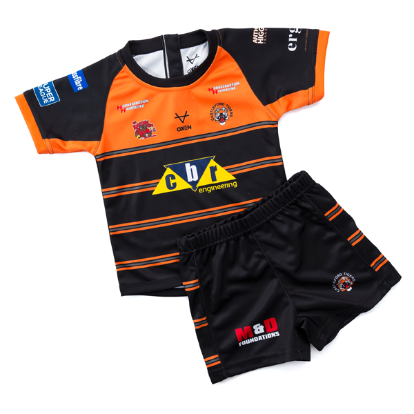 Castleford Tigers Official Kit Elite Pro Sports