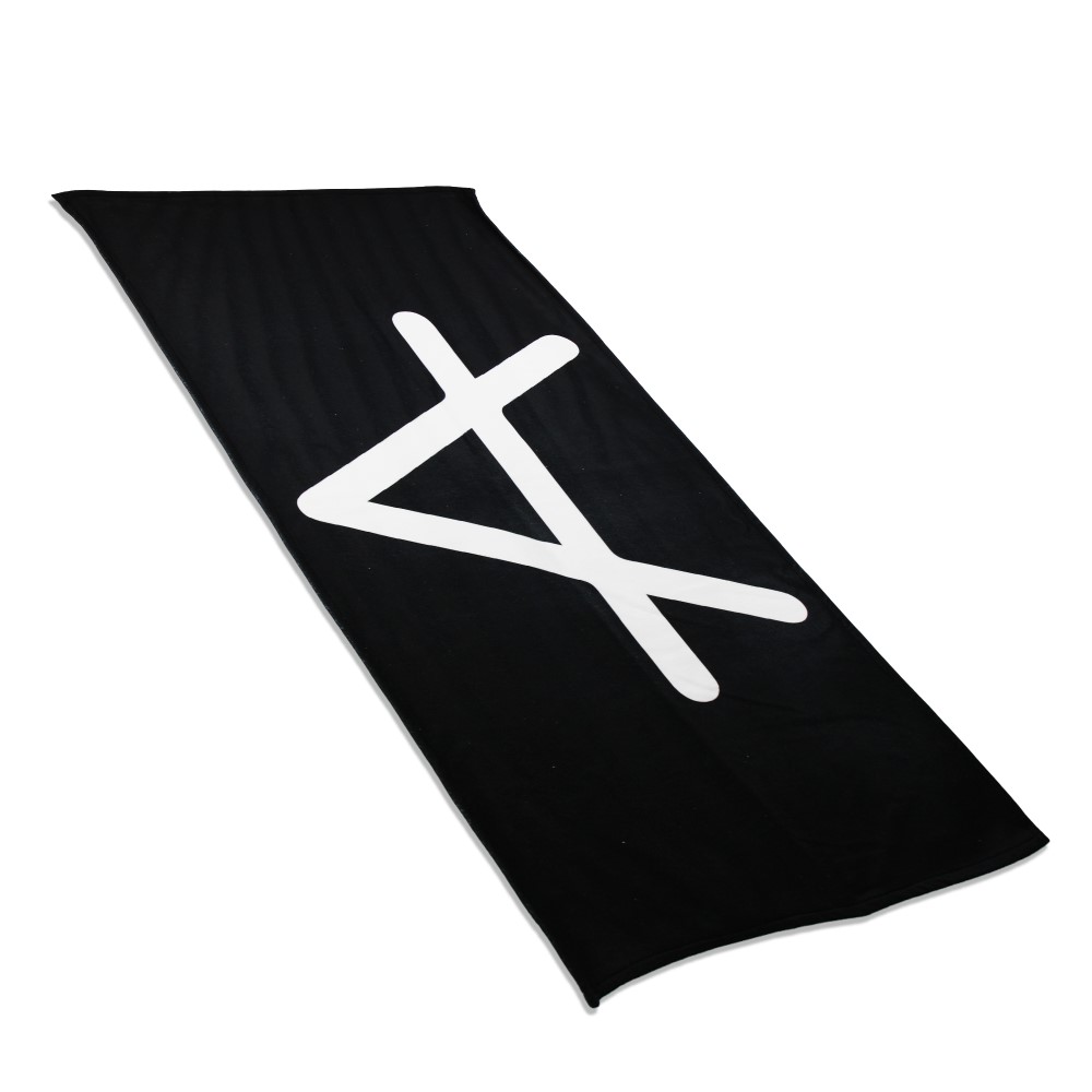 Oxen Ox Head Towel Black Elite Pro Sports
