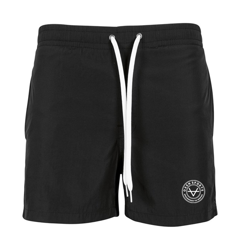 Oxen Inspired Swim Shorts Black - Elite Pro Sports