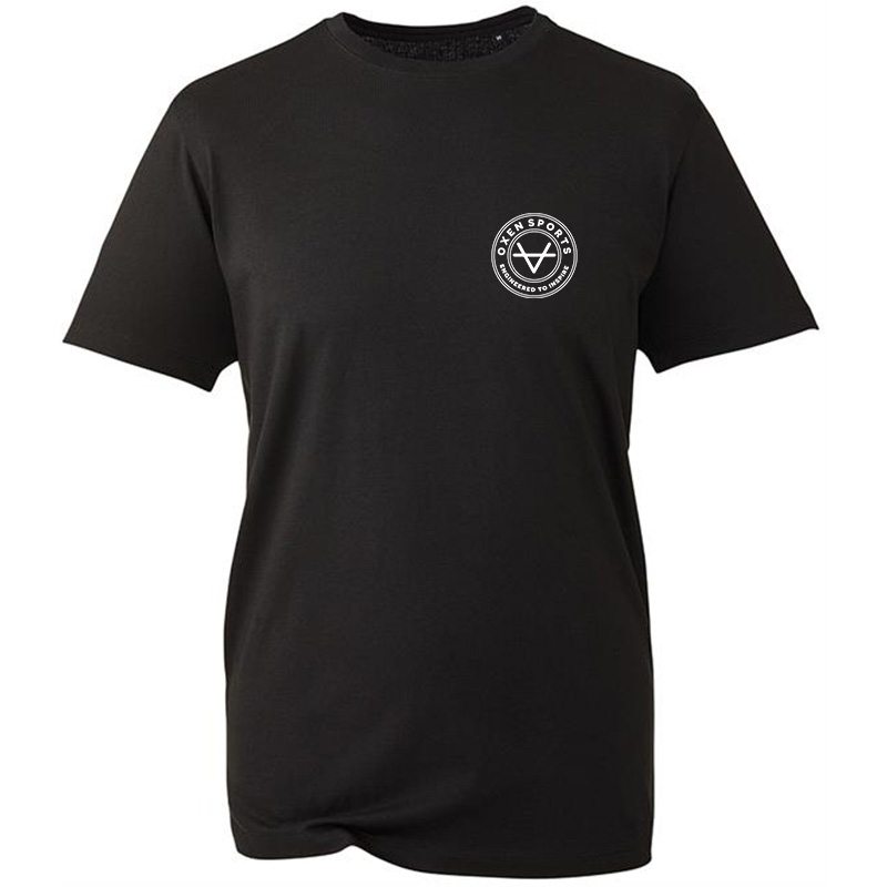 Oxen Sports Engineered Sml Circle Tee Black - Elite Pro Sports