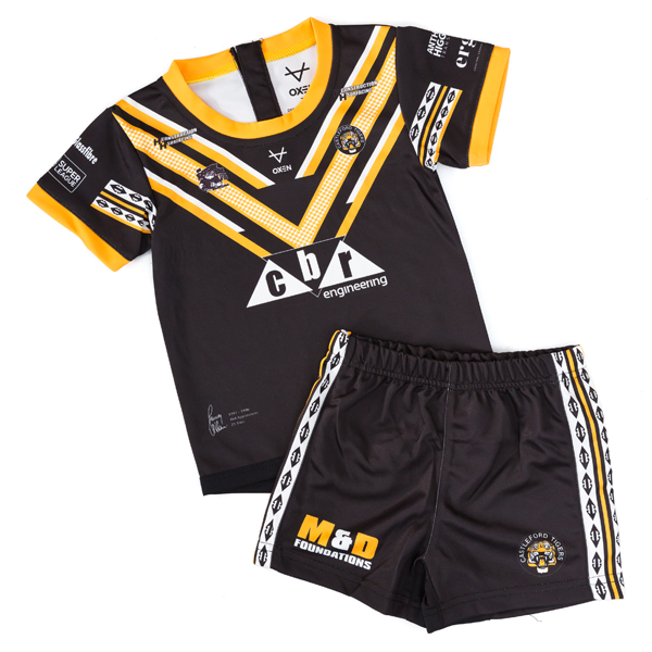 Castleford Tigers Official Kit Elite Pro Sports