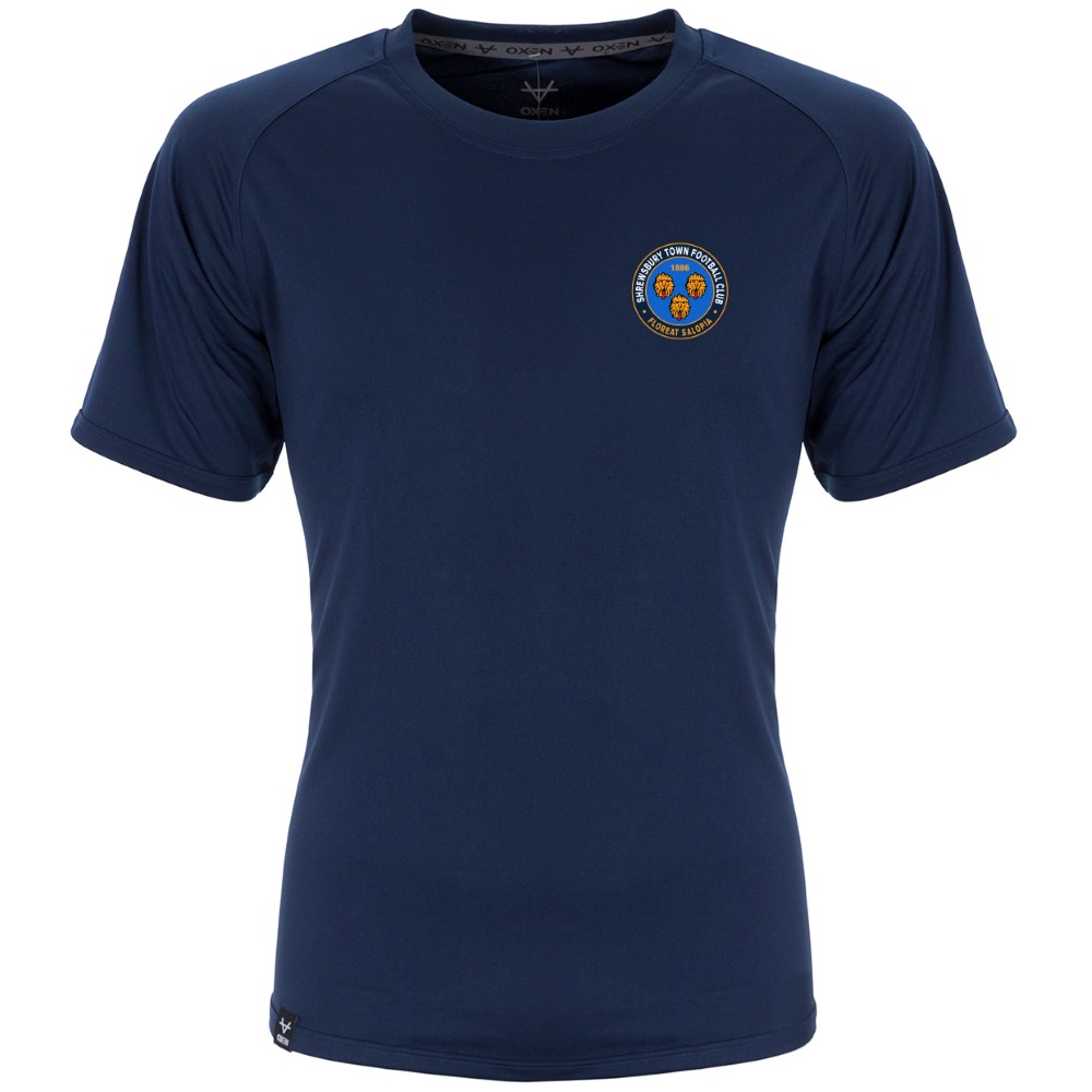 Shrewsbury Town Training Tee Navy Ladies