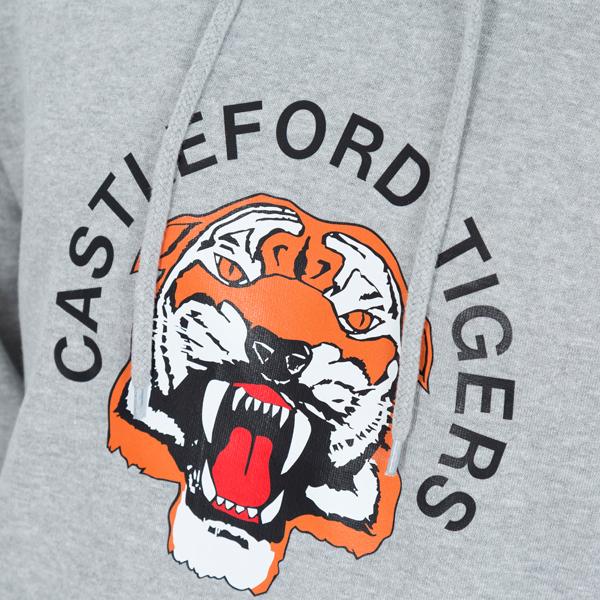 Castleford Tigers Longline Ladies Hoody Grey - Elite Pro Sports