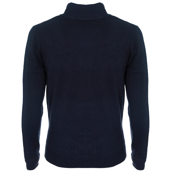 Lincoln City Statement Scattering FZ Knit Navy - Elite Pro Sports