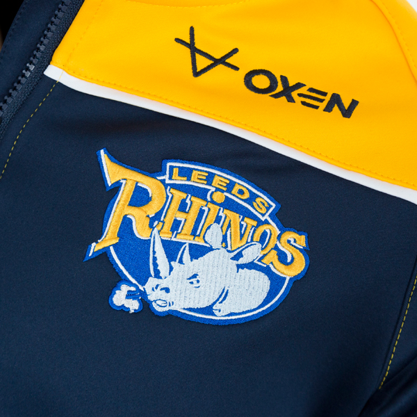 Leeds Rhinos 2024 Home QZ Jacket Nvy/Amb Elite Pro Sports