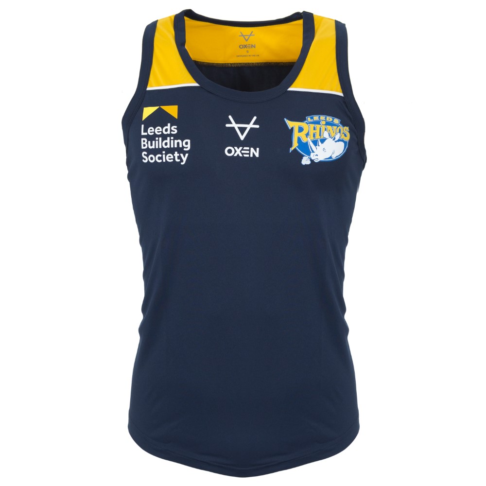 Leeds Rhinos 2024 Home Singlet Nvy/Amb Elite Pro Sports