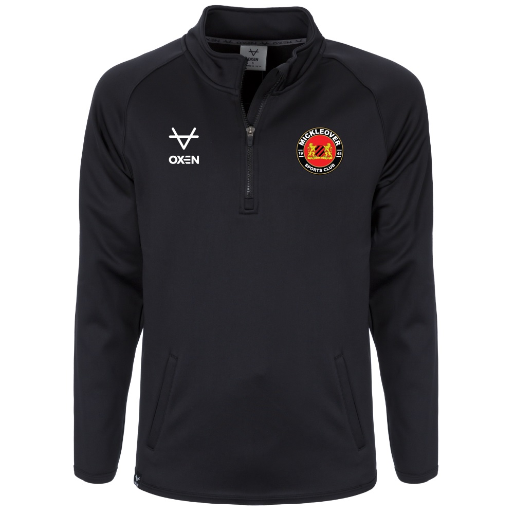 Mickleover FC 23/24 Core Tech QZ black Senior Elite Pro Sports