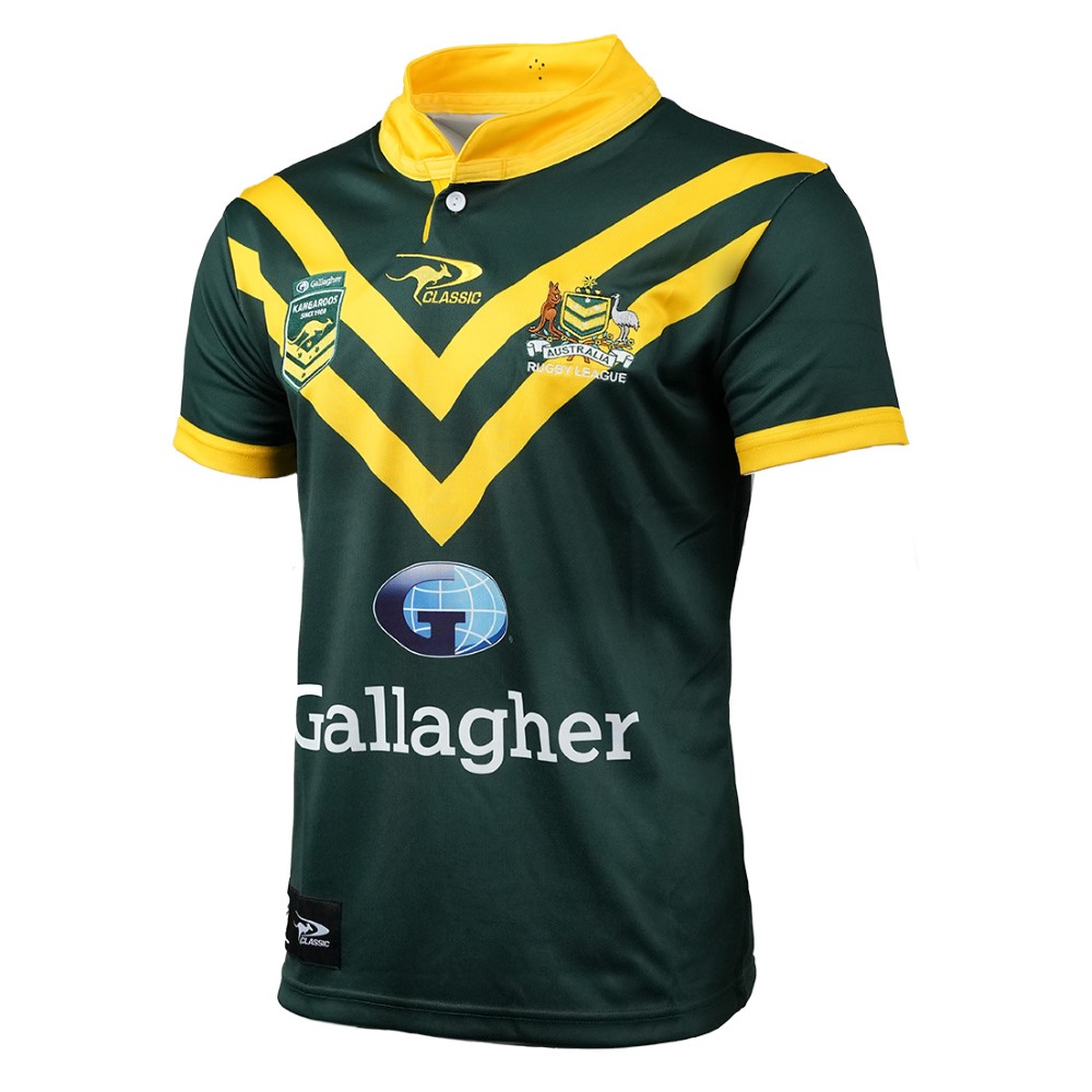 Australian Kangaroos 2024 Onfield Jersey - Elite Pro Sports