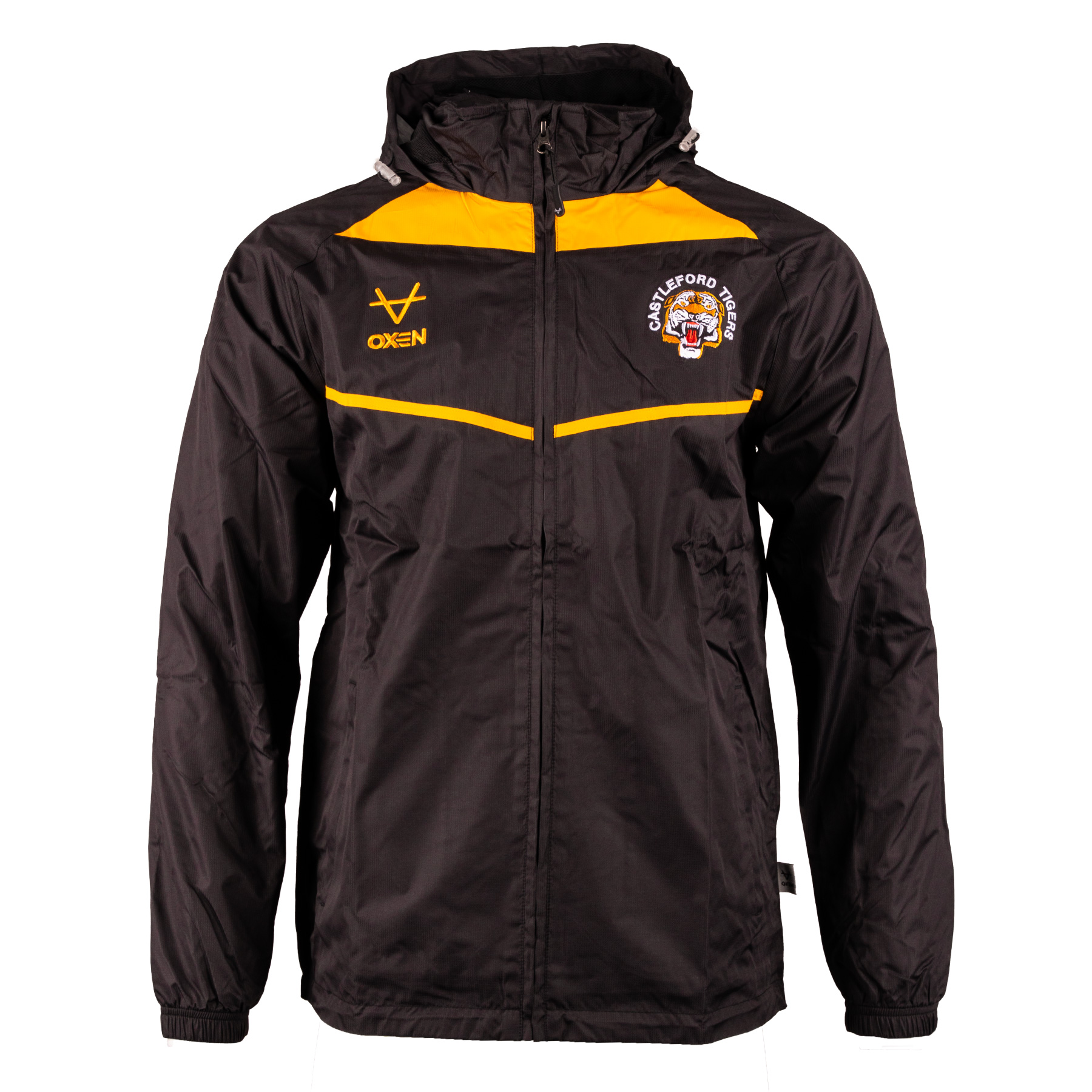 Castleford Tigers 2024 Home Rain Jacket JNR Elite Pro Sports