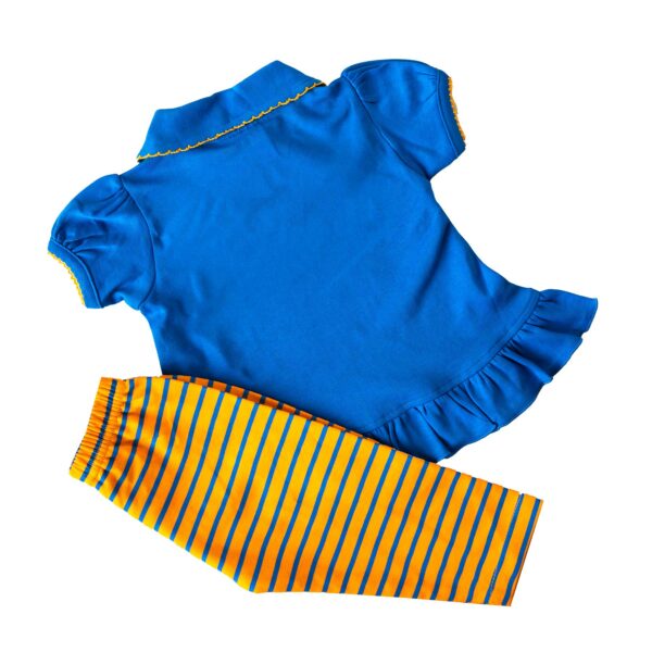 Leeds Rhinos Dress & Leggings Ryl/Amb - Image 3