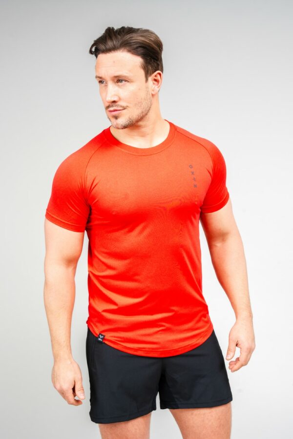 Oxen Red Performance Tee Junior Elite Pro Sports