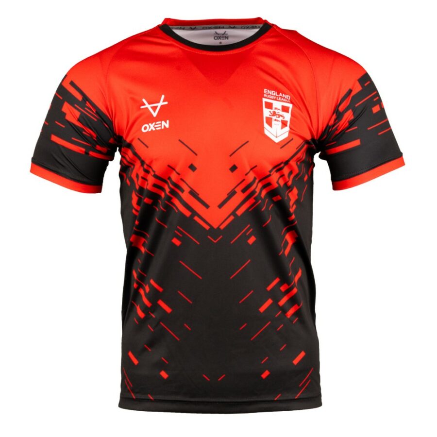 Hummel T-shirt d'Entraînement hmlLEAD 2.0 - Rouge/Bordeaux/Blanc Enfant