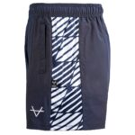 Leeds Rhinos 2024 Navy/White Cross Side Shorts JNR - Image 2