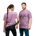 Oxen Mauve Cotton Tee - Image 2