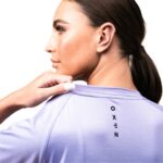 Oxen Womens Endure Tee Lavender - Image 3