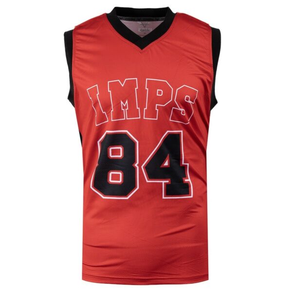 Lincoln City Basketball Vest Red