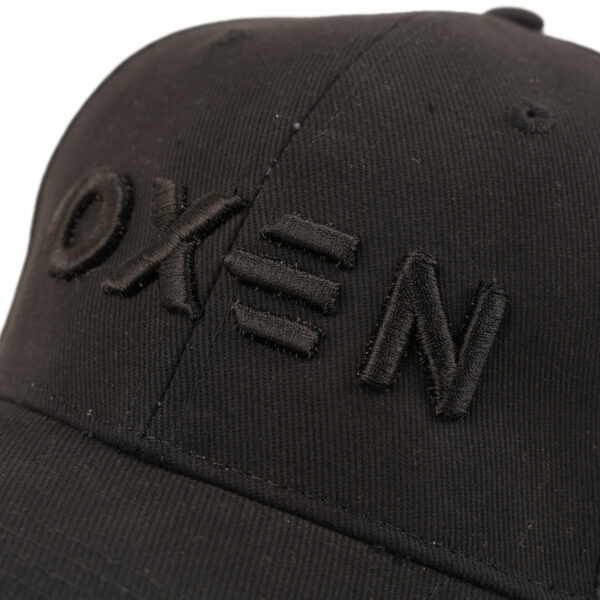 Oxen Black Text Cap - Image 3