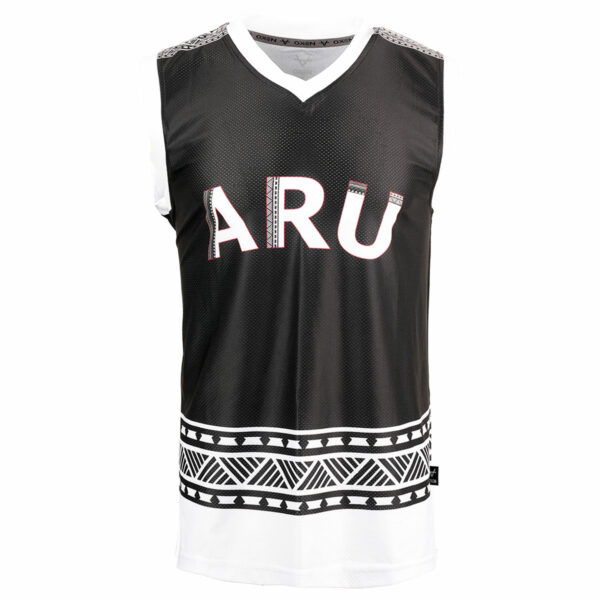 ARU Fiji Basketball Vest Black