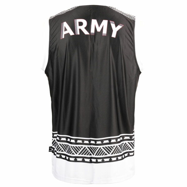 ARU Fiji Basketball Vest Black - Image 3
