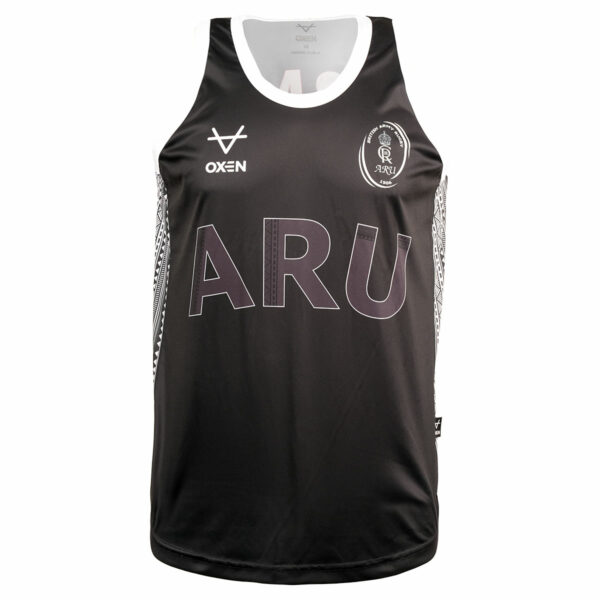 ARU Fiji Training Singlet Black