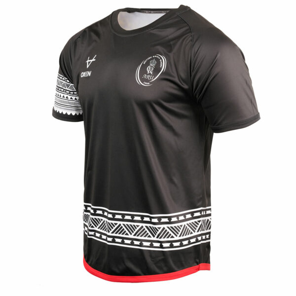 ARU Fiji Training Tee Black - Image 2