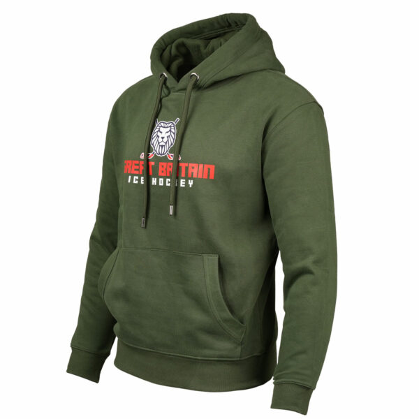 GB Ice Hockey Leisure Hoody Green - Image 2