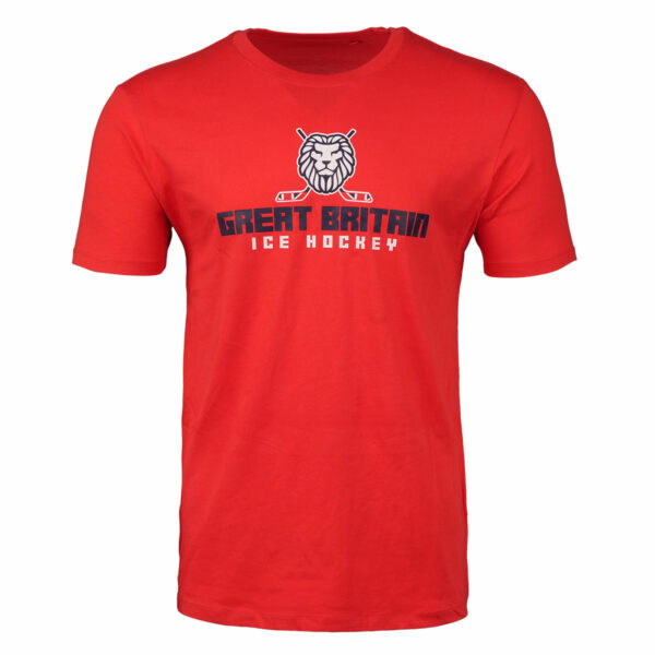 GB Ice Hockey Leisure Tee Red