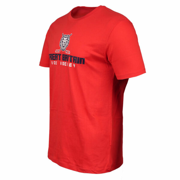 GB Ice Hockey Leisure Tee Red - Image 2