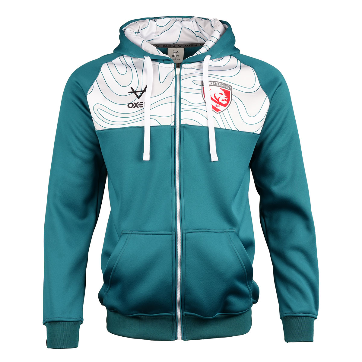 British & Irish Lions 2025 1/4 ZIP たくましい フーディー