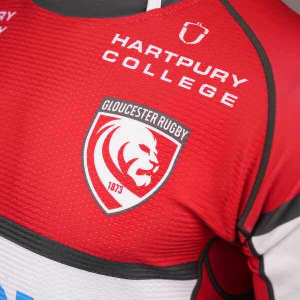 Gloucester Rugby 24/25 Retail Players Home Shirt - Image 4