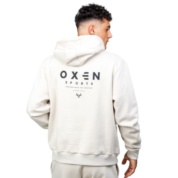 Oxen Vital Beige Cotton Hoody