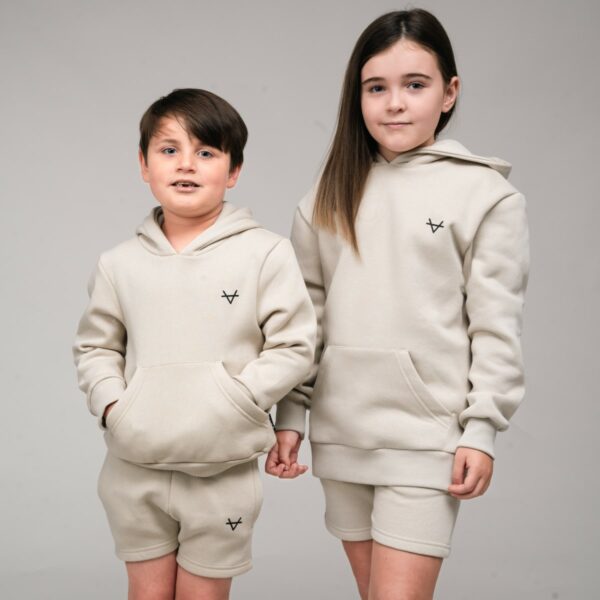 Oxen Vital Beige Cotton Hoody Children
