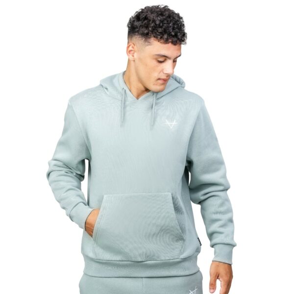 Oxen Vital Sage Cotton Hoody - Image 4