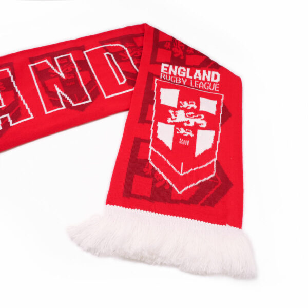 England RL Shadow Crests Scarf - Image 2
