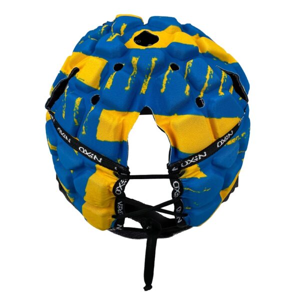 Oxen Pro Headguard Blue & Yellow - Image 2