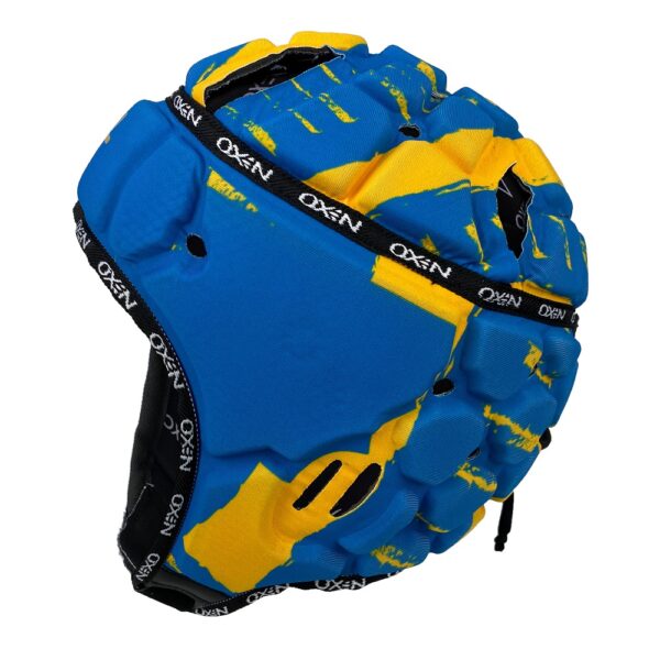 Oxen Pro Headguard Blue & Yellow - Image 3