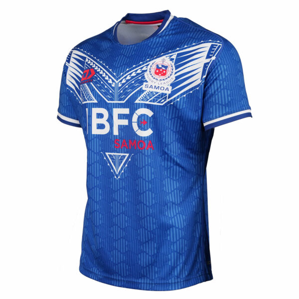 Toa Samoa RL 24 Junior Replica Home Jersey - Image 2