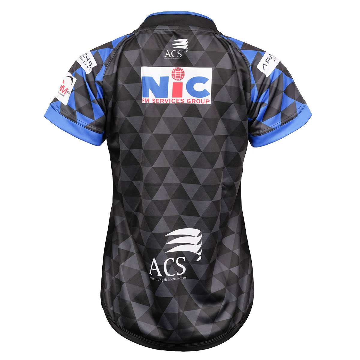 Leeds Rhinos 2025 Replica Black Alternate Shirt Ladies Leeds Rhinos 2025 Replica Black Alternate Shirt Ladies