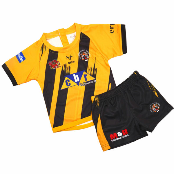 Castleford Tigers 2025 Replica Home Kit Toddler